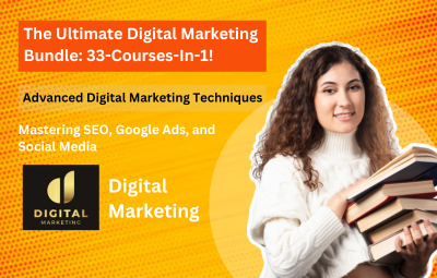 The Ultimate Digital Marketing Bundle: 33-Courses-In-1! - Udemy
